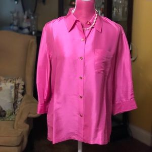 Ralph Lauren NWOT Silk Blouse sz 12